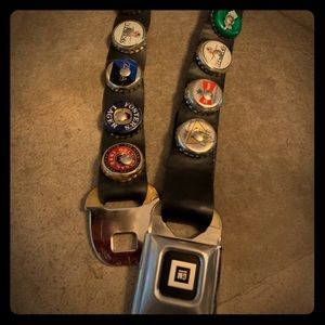 One of the first buckle belts.